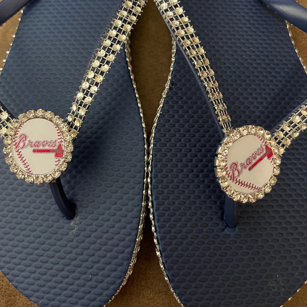 Atlanta Braves sandals